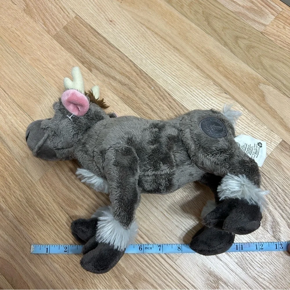 Disney Store Sven Plush Reindeer Plush Stuffed Animal Toy Gray Kids